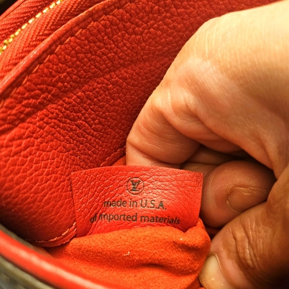 Louis Vuitton Pallas Monogram Canvas with Red Leather Trim - Picture 12 of 16